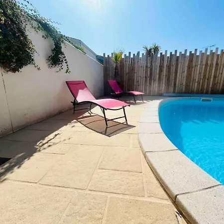 Mathéo Piscine La Rochelle Fun&calm Villa *